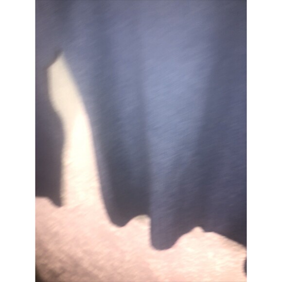 Women’s J Crew Sz M 100% Lambs Wool Pullover Crewneck Sweater Blue comfy cozy - Picture 4 of 8